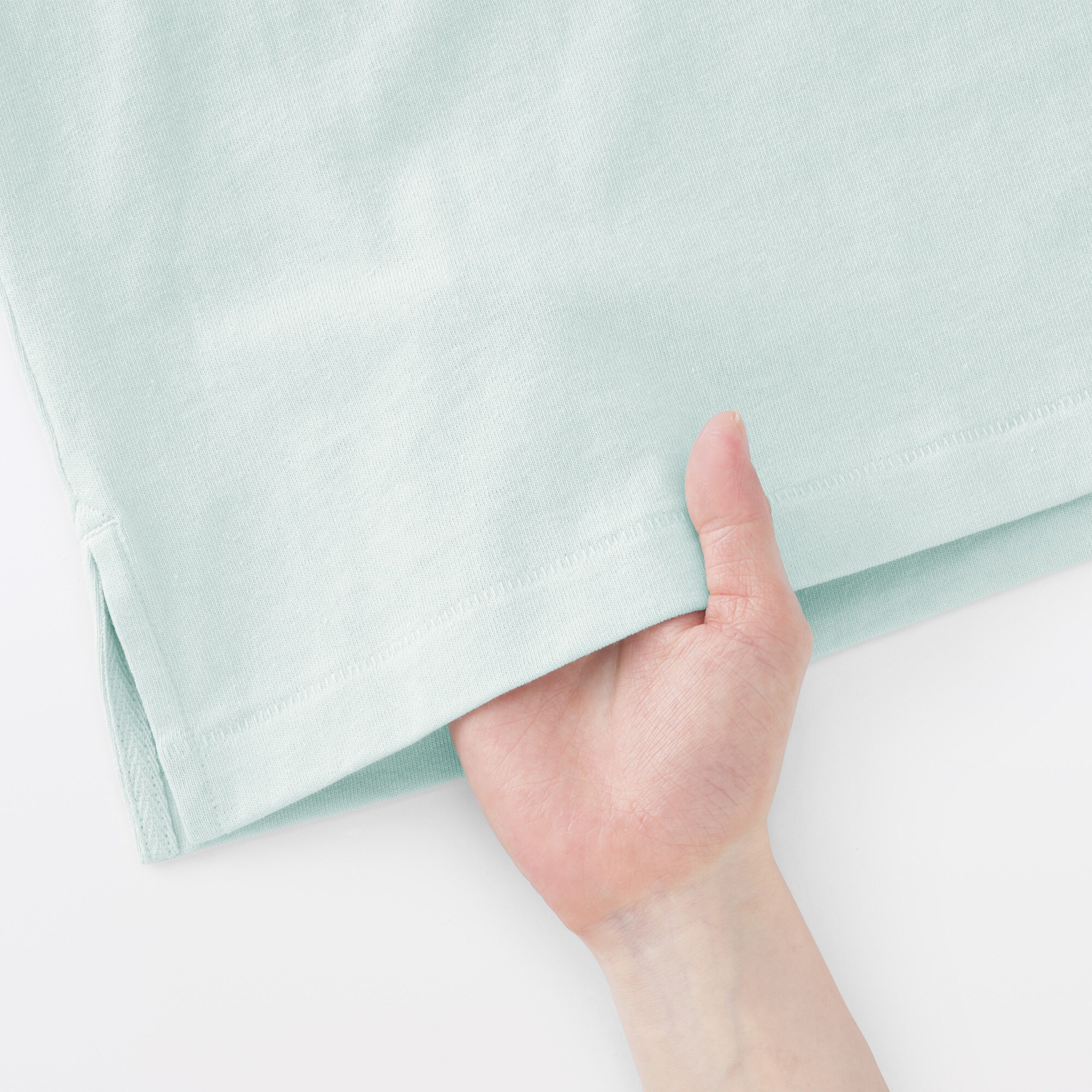 婦人　引き揃え天竺編みフレンチスリーブＴシャツ