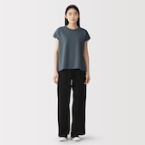 婦人　引き揃え天竺編みフレンチスリーブＴシャツ