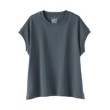 婦人　引き揃え天竺編みフレンチスリーブＴシャツ