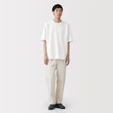 紳士　洗いざらし太番手フットボール五分袖Ｔシャツ