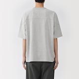 紳士　洗いざらし太番手フットボール五分袖Ｔシャツ