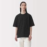 紳士　洗いざらし太番手フットボール五分袖Ｔシャツ