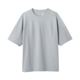 紳士　洗いざらし太番手フットボール五分袖Ｔシャツ