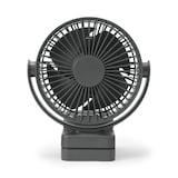 置いても使える　充電式クリップファン