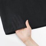 婦人　強撚　シアーフレンチスリーブブラウス