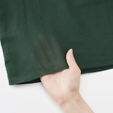 婦人　強撚　シアーフレンチスリーブブラウス