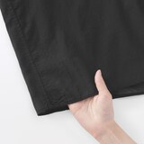 婦人　強撚　シアー長袖シャツ