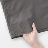 婦人　強撚　シアー長袖シャツ