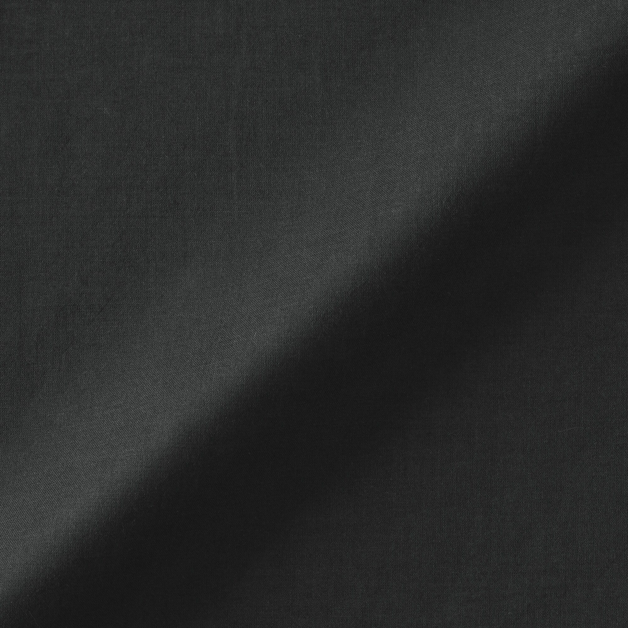 婦人　強撚　シアー長袖シャツワンピース