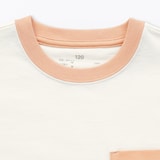 キッズ　カラーブロッククルーネック半袖Ｔシャツ