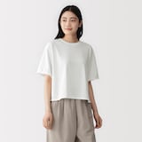 婦人　ＵＶカット吸汗速乾クルーネック半袖Ｔシャツ