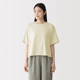 婦人　ＵＶカット吸汗速乾クルーネック半袖Ｔシャツ