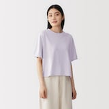 婦人　ＵＶカット吸汗速乾クルーネック半袖Ｔシャツ