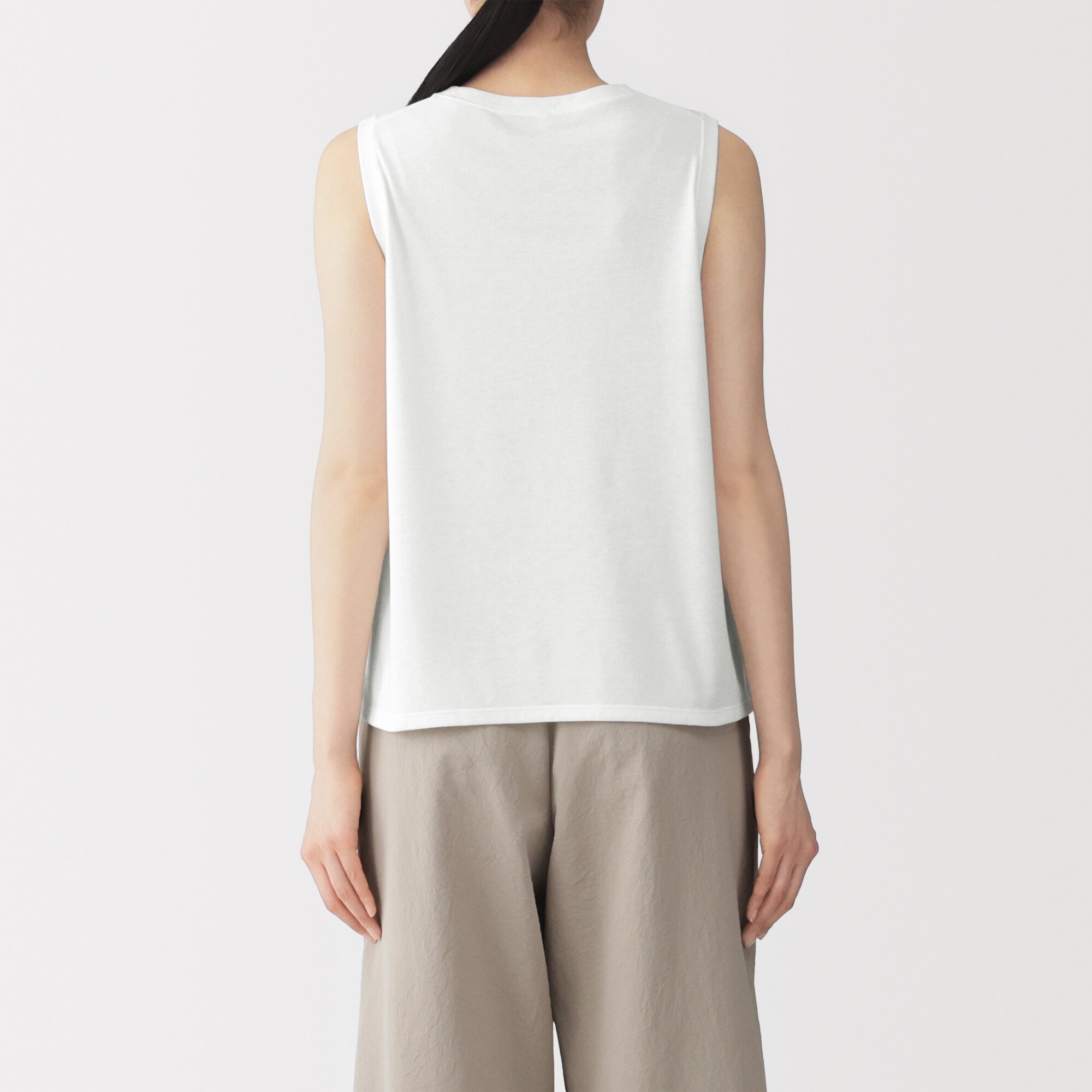 ＜循環＞婦人　ＵＶカット吸汗速乾スリーブレスＴシャツ