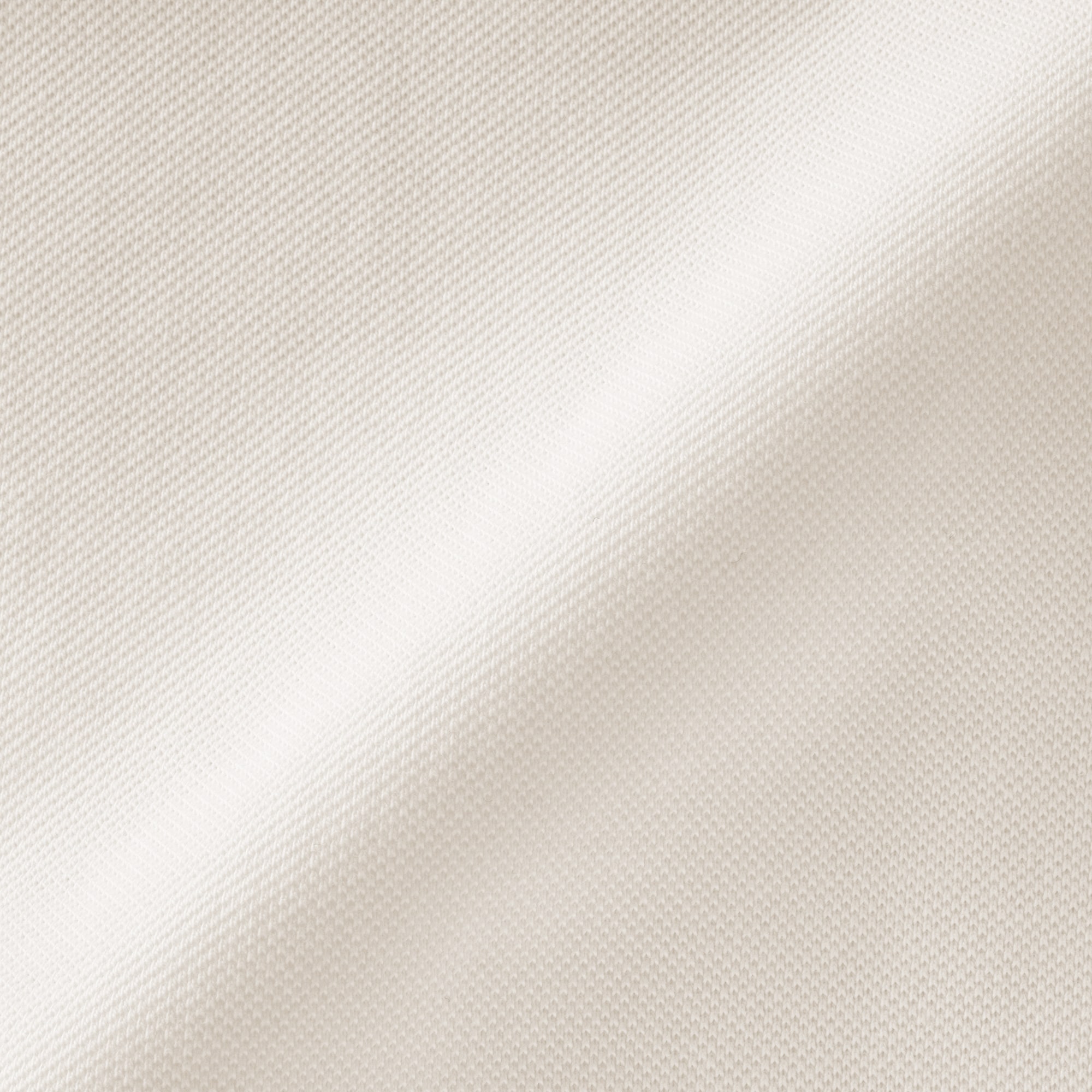 婦人　鹿の子編み半袖ポロシャツ