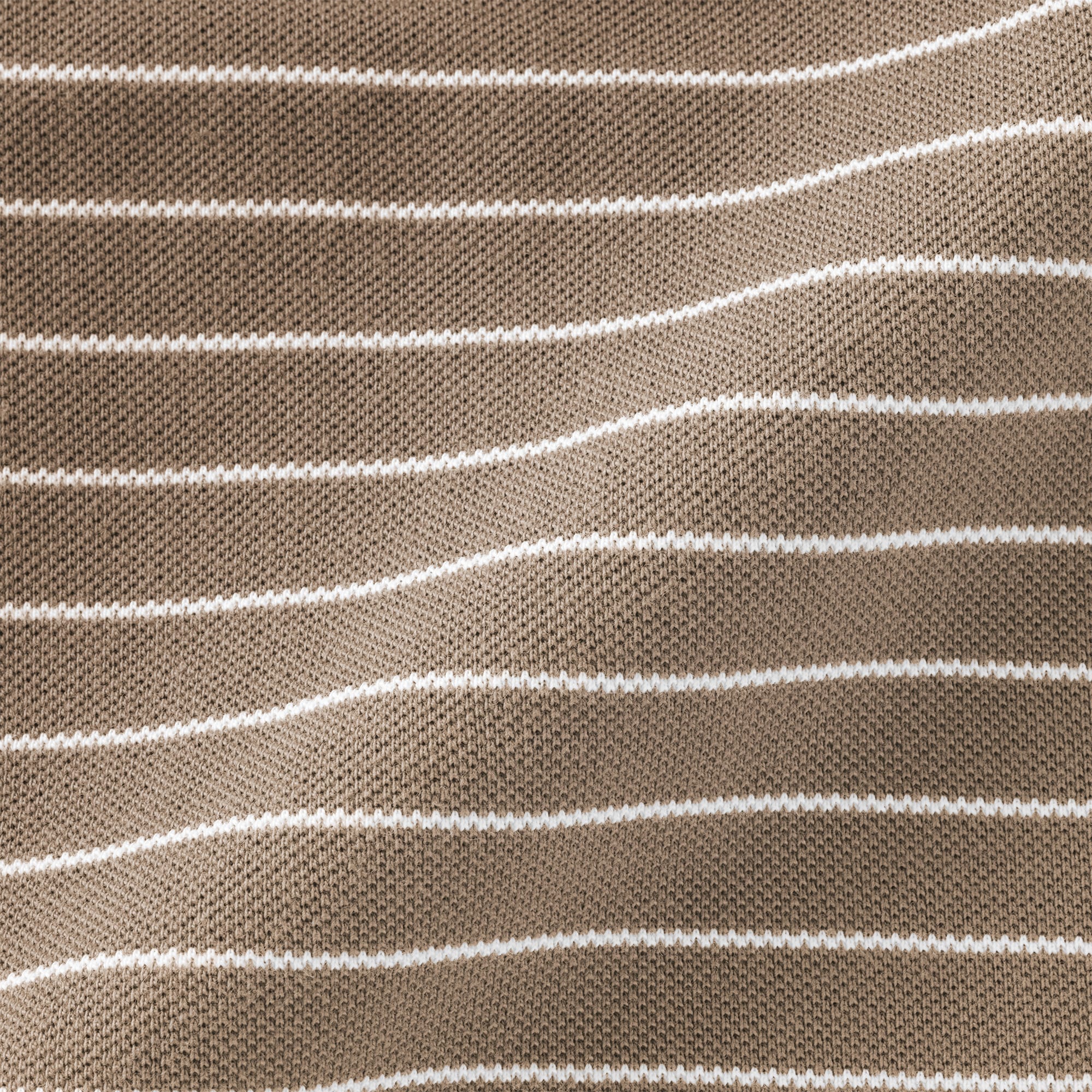 婦人　鹿の子編み半袖ポロシャツ