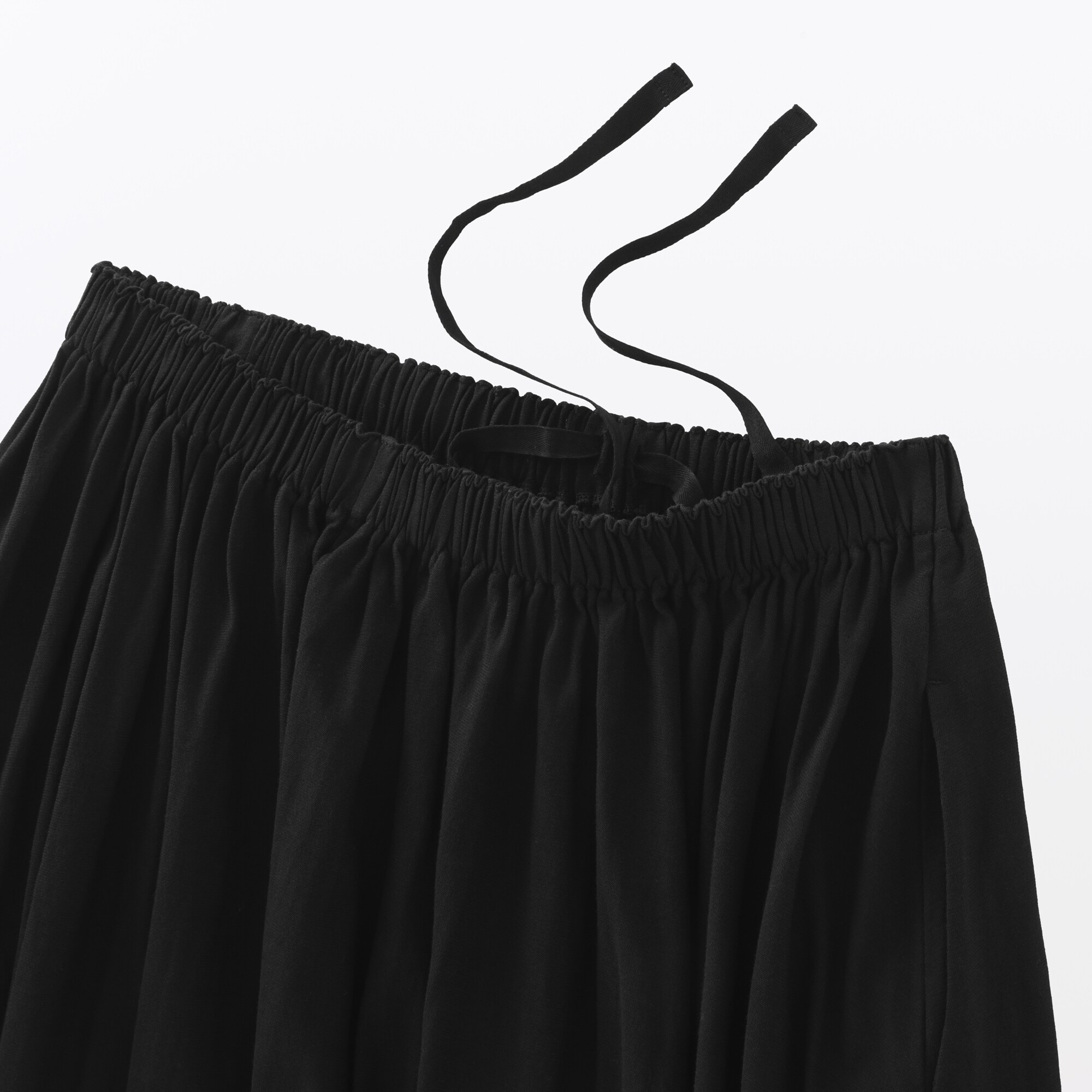 婦人　強撚天竺編みギャザースカート