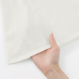 婦人　強撚天竺編みスリーブレスプルオーバー