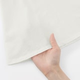 婦人　強撚天竺編みスリーブレスプルオーバー