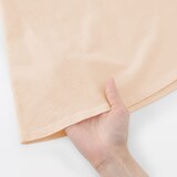 婦人　強撚天竺編みスリーブレスプルオーバー