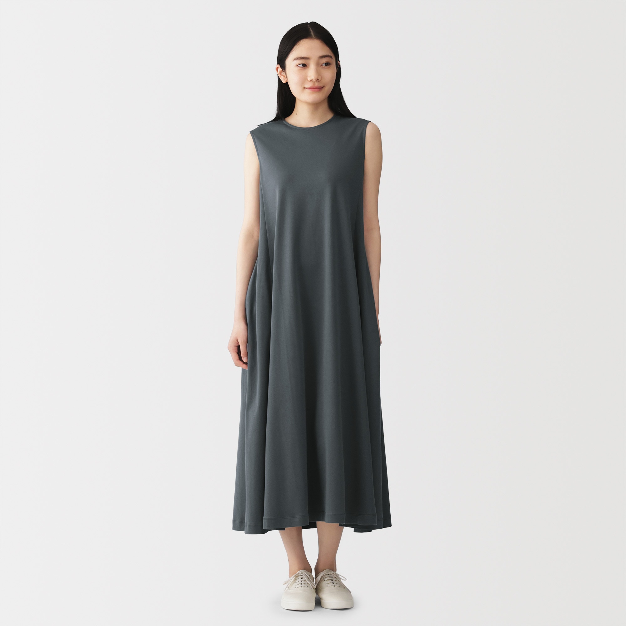 婦人　涼感ＵＶカットスリーブレスワンピース | 無印良品