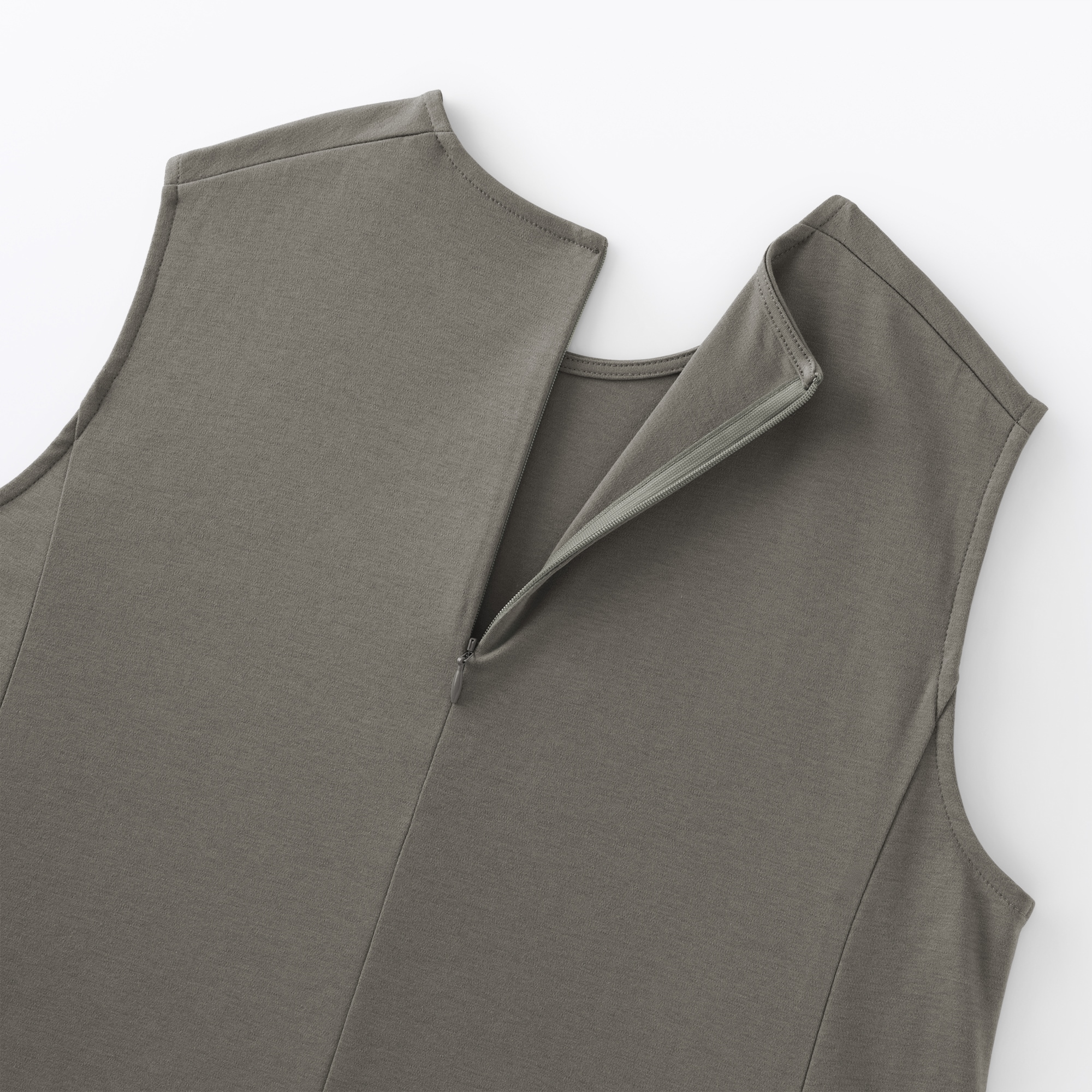 婦人　涼感ＵＶカットスリーブレスワンピース