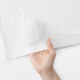 婦人　強撚天竺編みクルーネック長袖Ｔシャツ