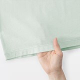 婦人　強撚天竺編みクルーネック長袖Ｔシャツ