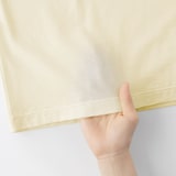 婦人　強撚天竺編みクルーネック長袖Ｔシャツ