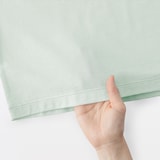 婦人　強撚天竺編みクルーネック長袖Ｔシャツ