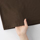 婦人　強撚天竺編みクルーネック長袖Ｔシャツ