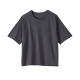 婦人　強撚天竺編みクルーネック半袖Ｔシャツ