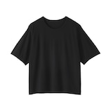 婦人　強撚天竺編みクルーネック半袖Ｔシャツ