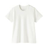 婦人　涼感汗じみしにくいクルーネック半袖Ｔシャツ