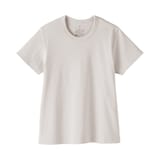 婦人　涼感汗じみしにくいクルーネック半袖Ｔシャツ