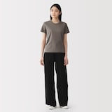 婦人　涼感汗じみしにくいクルーネック半袖Ｔシャツ