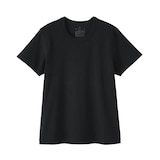 婦人　涼感汗じみしにくいクルーネック半袖Ｔシャツ