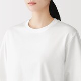 婦人　涼感ＵＶカットクルーネックワイド半袖Ｔシャツ