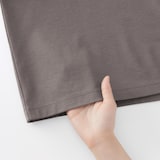 婦人　涼感ＵＶカットクルーネックワイド半袖Ｔシャツ