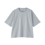 婦人　涼感ＵＶカットクルーネックワイド半袖Ｔシャツ