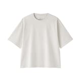 婦人　涼感ＵＶカットクルーネックワイド半袖Ｔシャツ