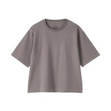 婦人　涼感ＵＶカットクルーネックワイド半袖Ｔシャツ