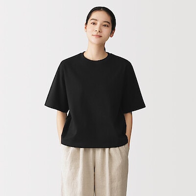 婦人　涼感ＵＶカットクルーネックワイド半袖Ｔシャツ（2026年仕様）