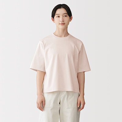 婦人　涼感ＵＶカットクルーネックワイド半袖Ｔシャツ（2026年仕様）