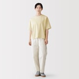 婦人　涼感ＵＶカットクルーネックワイド半袖Ｔシャツ