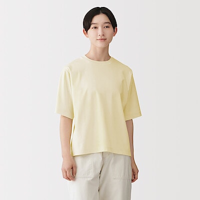 婦人　涼感ＵＶカットクルーネックワイド半袖Ｔシャツ（２０２６年仕様）