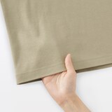 婦人　涼感ＵＶカットクルーネックワイド半袖Ｔシャツ