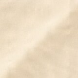 婦人　ワッフル編みクルーネック長袖カーディガン