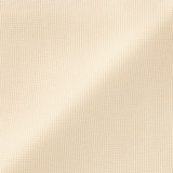 婦人　ワッフル編みクルーネック長袖カーディガン