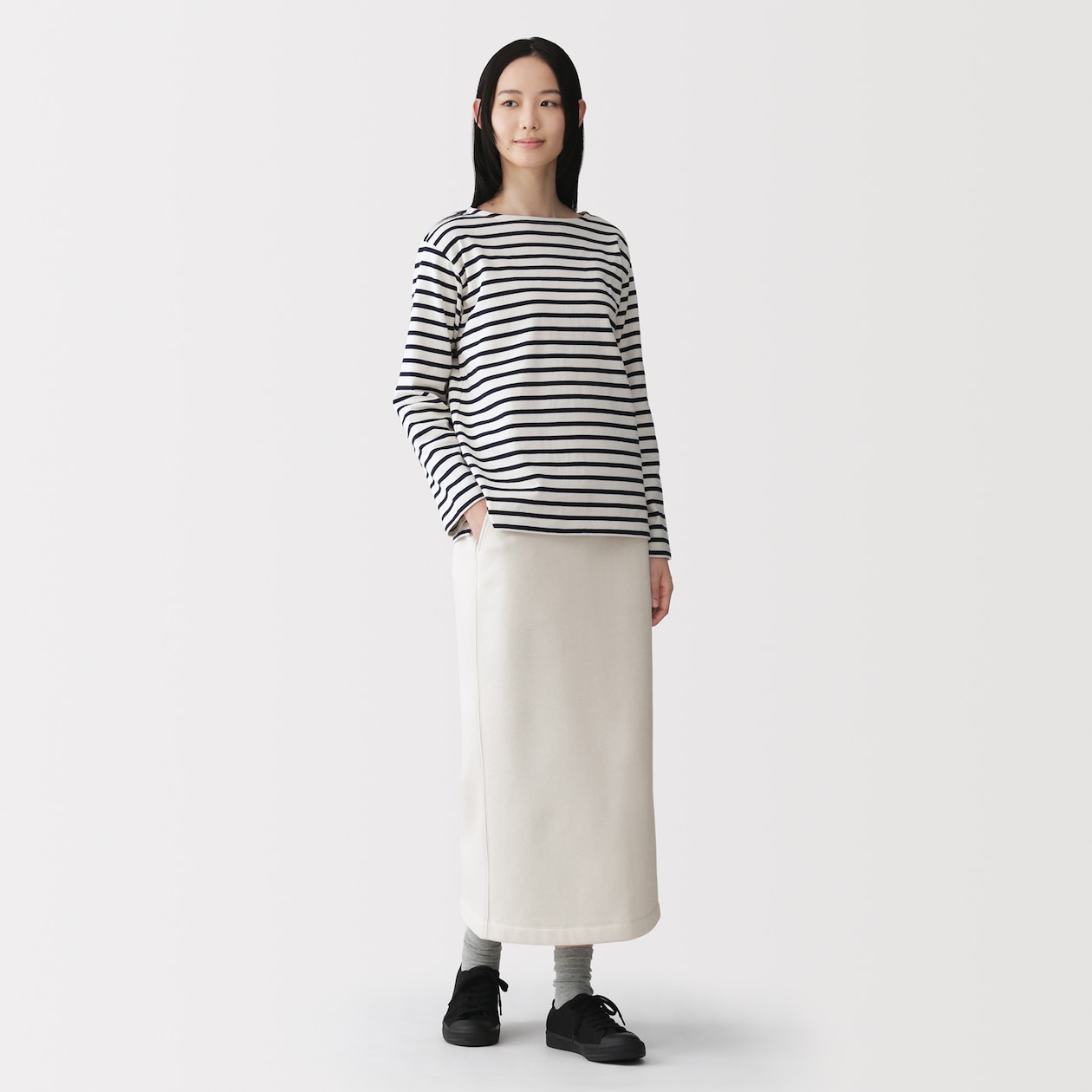 婦人　スウェットⅠラインスカート